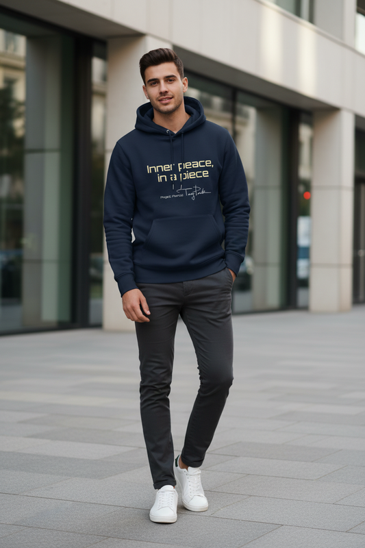 Unisex essential eco hoodie - Inner peace, in a piece