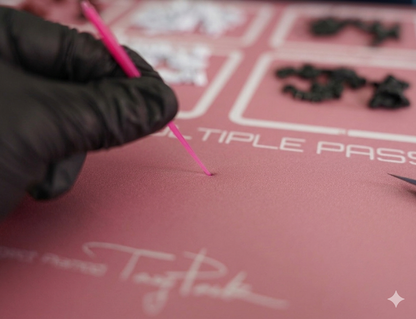 Gunpla Build Desk Mat M - Antique Rose