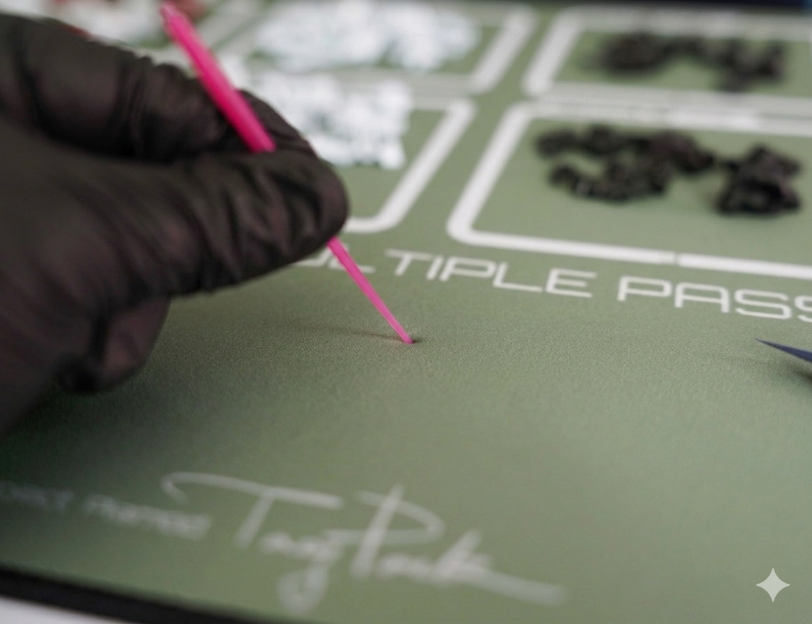 Gunpla Build Desk Mat M  - Tactical Olive