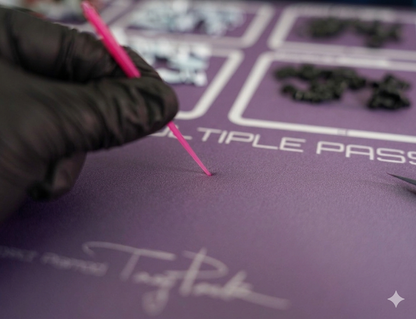 Gunpla Build Desk Mat L - Phantom Violet