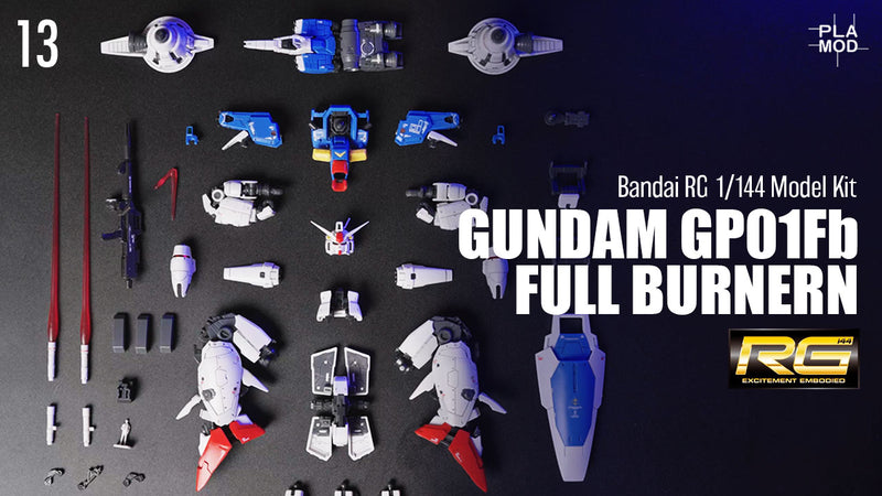 RG GUNDAM GP01Fb FULL BURNERN
