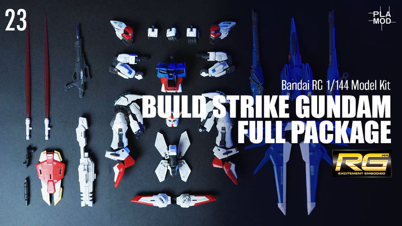 RG BUILD STRIKE GUNDAM FULL PACKAGE