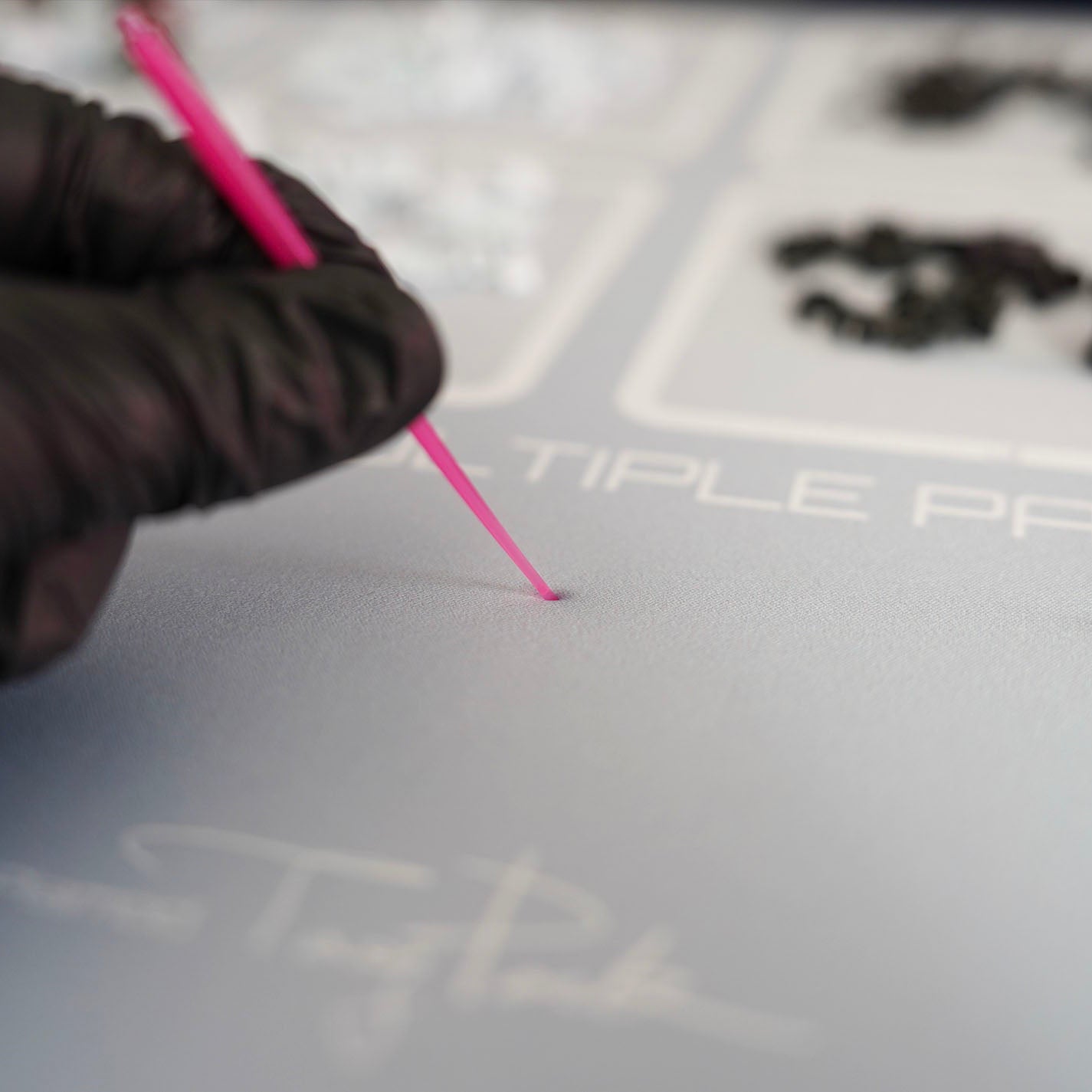 Gunpla Build Desk Mat M - Iron Graphite