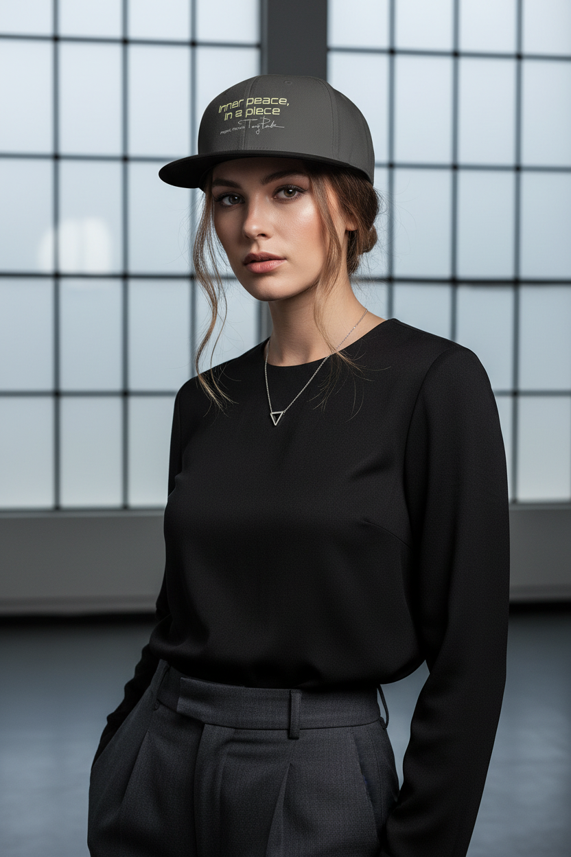 Snapback Cap - Inner peace, in a piece