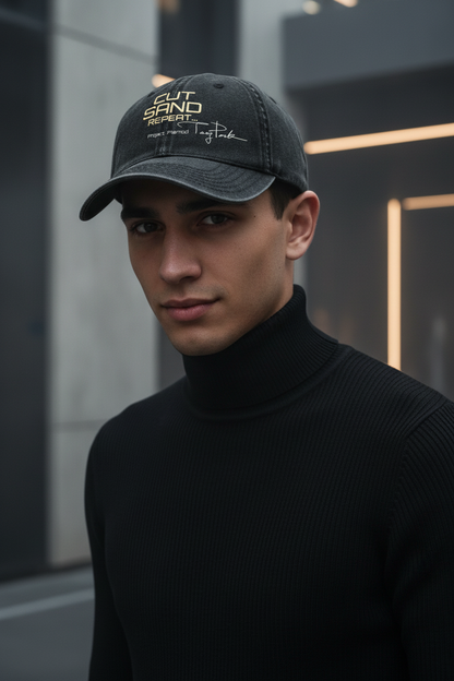 Vintage Cotton Twill Cap - Cut Sand Repeat