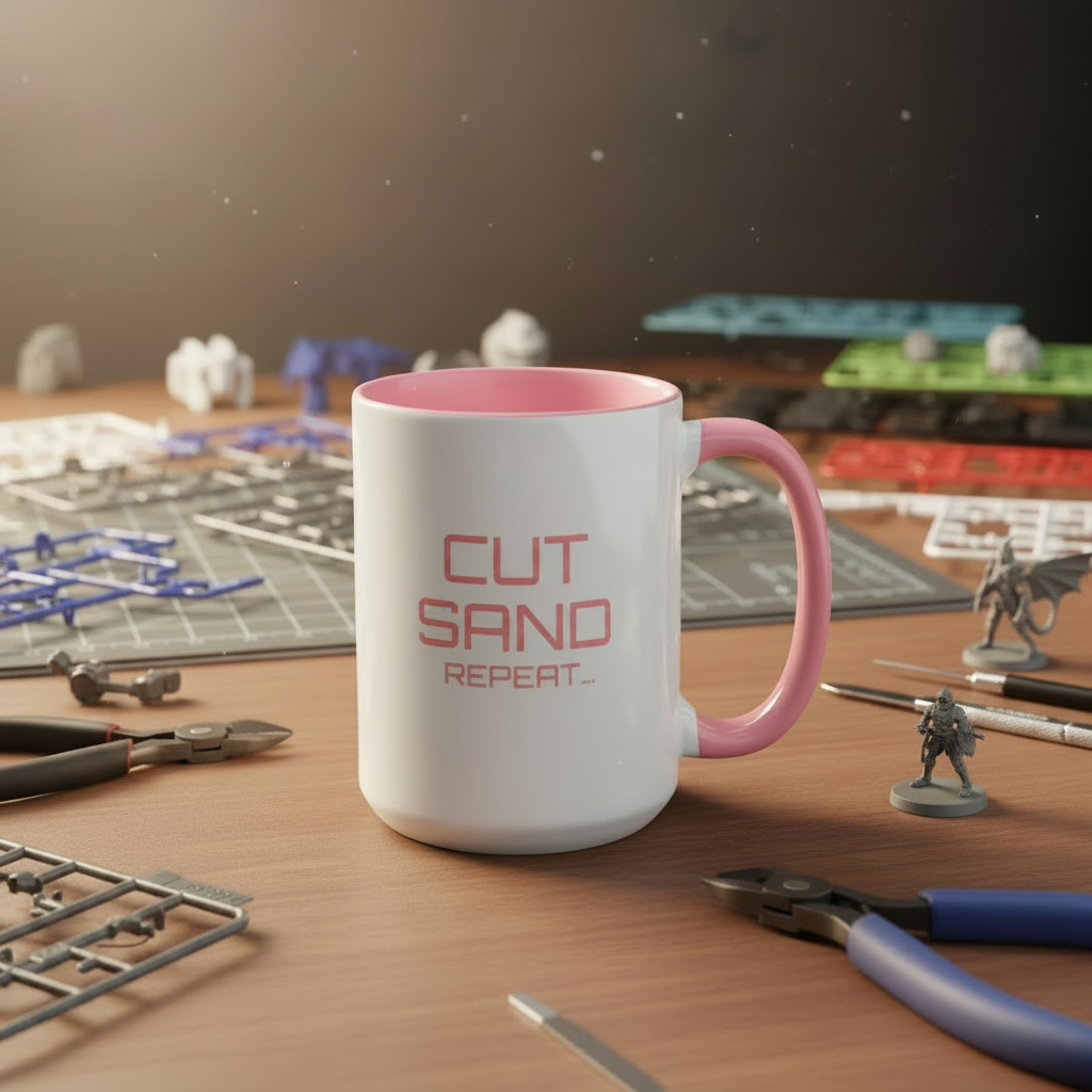 Mug - Cut Sand Repeat - Soft Pink