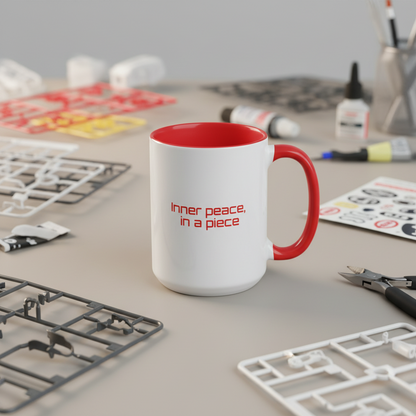 Mug - Inner peace, in a piece - Classic Red